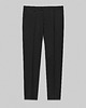 spodnie męskie Wełniane spodnie do zestawu martello czarny slim fit 100% wełny 1