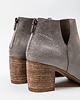 botki damskie SKÓRZANE BOTKI DO KOSTKI ZAPATO 501 SZARY 5