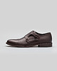 buty męskie Brązowe buty monki skórzane p001 2