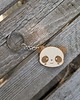 breloki Drewniany brelok do kluczy zawieszka panda 1