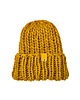 czapki damskie Wełniana czapka zimowa WOOLY miodowa 1