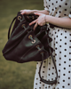 torby na ramię Marlena czarna torba z naturalnej wytrzymałej skóry od LadyBuq 5