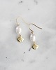 kolczyki z mosiądzu Ulla Pearl Earrings 1