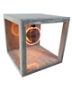 lampy podłogowe Stolik betonowy lampa LED Amber Light 6