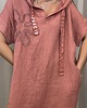 sukienki maxi damskie Lniana sukienka Maria Mattone 6
