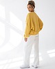 bluza bez kaptura damska Bluza Iconic Żółty 2