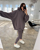 bluza bez kaptura damska Bluza Patchouli cacao kaptur 7