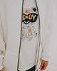 bluza z kapturem damska Bluza oversize rozpinana Funky Teddy dla mamy i taty 3