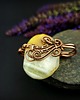 broszki Agat broszka wire wrapping 2