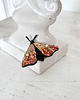 broszki Broszka ĆMA 13 ręcznie haftowana przypinka owady motyle 2