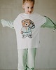 t-shirty dla chłopców T-shirt oversize Funky Teddy cream 6