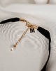 chokery Choker na wstążce z naturalną perłą Daisy 2