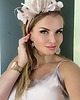 fascynatory Fascynator ślubny YARAH BOHO RÓŻ /oraz inne kolory 8