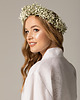 szlafroki damskie Kimono lniane Bride białe 3