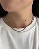 chokery Srebrny  naszyjnik choker żmijka 6