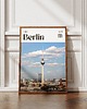 plakaty Minimalistyczny plakat Berlin Niemcy - Do salonu, sypialni, biura 1