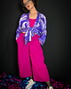 sukienki maxi damskie Jedwabiste KIMONO/SUKIENKA kopertowa autorski print ŚNIEG 100% WISKOZA PREMIUM 2