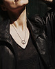 wisiory MINIMAL BIG necklace / black silver 6