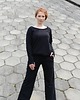 bluzki z długim rękawem damskie Bluza damska, bluzka damska z kieszeniami dzianina premium 4