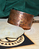 bransoletki - inne Bransoleta handmade miedź grawer 1