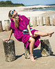 szlafroki damskie Surf Poncho HugMe made by 7084 2