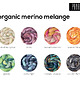 kardigany damskie Kolorowy krótki sweter kardigan  organic merino 2