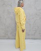 komplety damskie Lucia komplet z rozpinaną bluzą i szerokimi spodniami Butter Yellow 3