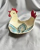 patery i talerze Kura ceramiczna talerzyk wielkanocny 1