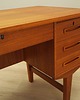 biurka Biurko tekowe, duński design, lata 60, produkcja: Dania 5