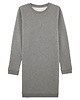 sukienki midi damskie SLOGAN grey melange sukienka damska 5