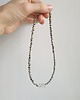 chokery Naszyjnik choker ROOTS jaspis dalmatyński, prasiolit, hematyt 3