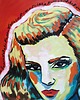 obrazy Obraz do salonu gilda rita hayworth 2