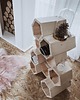 regały i półki Mały regał,stolik pomocniczy 3d Hexagon 1