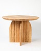 stoły Okrągły stół dębowy, stół jadalniany, nowoczesny minimalistyczny 1