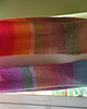 szale damskie UNIKAT szal dziergany (jak tkany) "Autumn Rainbow" 5