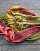 szale damskie UNIKAT szalik XXL "Bright Autumn Day" - 300 cm 1