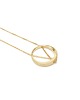 wisiory MINIMAL BIG necklace / gold 3