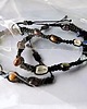 bransoletki z kamieni naturalnych Bransoletki Harmonizujące Czakry - naturalne kamienie - handmade makrama 5