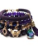 bransoletki z kamieni naturalnych Purple /17.11.25/ set 4