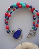 bransoletki srebrne - lapis lazuli i goście -bransoletka 3