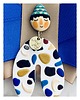 broszki Nowa Kolekcja ART z postaciami 3d wyrwanymi z obrazu 5