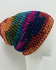 czapki damskie Kolorowa gruba czapka smerf ręcznie robiona 2