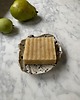 mydelniczki Ceramiczna Mydelniczka Muszelka Muszla Biała w Czarne Ciapki 2