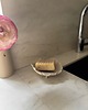 mydelniczki Ceramiczna Mydelniczka z Odpływem Muszelka Muszla Biały Rustykalny 5