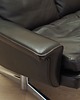 sofy i szezlongi Sofa skórzana brązowa, duński design, lata 70, Werner Langenfeld, Esa 5