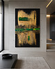 obrazy Duży obraz z reliefem 100x150cm 24h 1