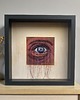 obrazy Obraz malowany i haftowany 3D oko 1