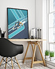 plakaty Retro Alpine Ski - vintage plakat 50x70 cm 3