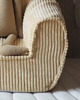 meble do pokoju dziecka Sztruksowa rozkładana mini sofa 6