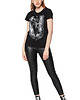 t-shirt damskie T-shirt damski UNDERWORLD Dragon czarny 3